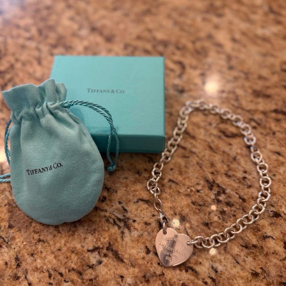 Return to Tiffany Heart Tag necklace - Picture 4 of 4